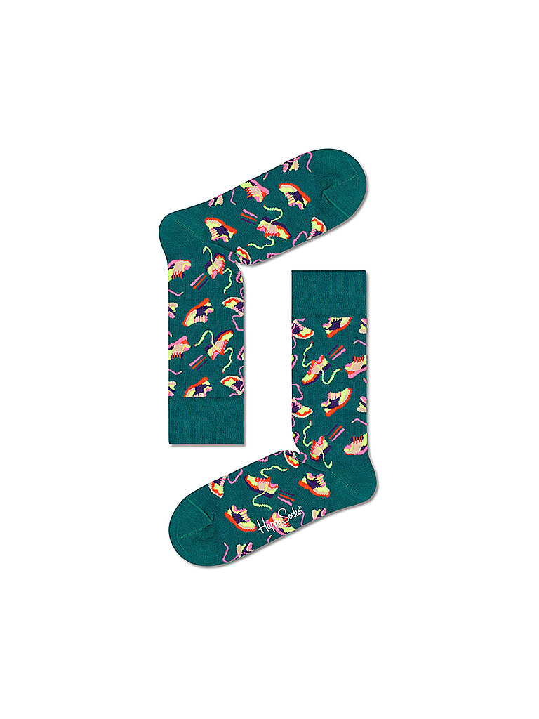 HAPPY SOCKS Damen Socken RUN FOR IT 36-40 bunt bunt
